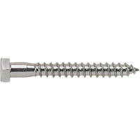 Lag Bolt, 3/8" x 4" L, Zinc Plated Canadian Safety Group Inc.
