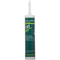 Dowsil 732 Multi-Purpose Silicone Sealant, 300 ml, Cartridge, White Canadian Safety Group Inc.