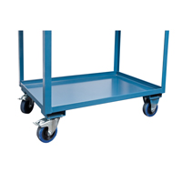 Chariots de service mobiles, 2 Tiers, 24" la x 57" h x 40" p, Capacit&eacute; 1200 lb Canadian Safety Group Inc.