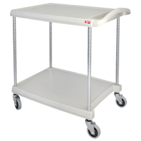 myCart Utility Cart, 2 Tiers, 20" x 35-1/2" x 30", 300 lbs. Capacity Canadian Safety Group Inc.