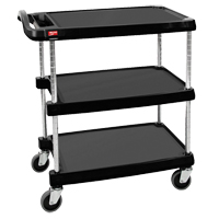 myCart Utility Cart, 3 Tiers, 16" x 35-1/2" x 27", 400 lbs. Capacity Canadian Safety Group Inc.
