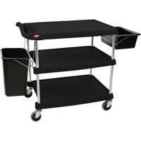 myCart Utility Cart, 3 Tiers, 20" x 35-1/2" x 30", 400 lbs. Capacity Canadian Safety Group Inc.