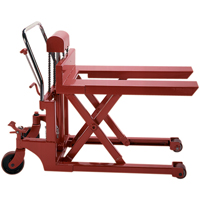 Scissor Pallet Lifter, 44" L x 27" W, Steel, 1100 lbs. Capacity Canadian Safety Group Inc.