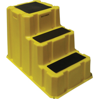 Escabeaux emboîtables industriels, 3 marches, 42" x 25-3/4" x Hauteur 29" Canadian Safety Group Inc.