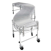 Expandable/Flexible Conveyors, 30" W x 24' 8" L, 200 lbs. per lin. ft. Capacity Canadian Safety Group Inc.