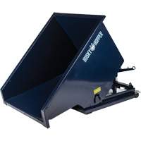 Self-Dumping Hopper, Steel, 1/2 cu.yd., Blue Canadian Safety Group Inc.