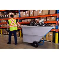 Tilt Truck, Polyethylene, 1.1 cu. yd., 1250 lbs. Load Capacity Canadian Safety Group Inc.