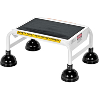 Stop-Step Ladders, 1 Steps, 16" Step Width, 9-9/16" Platform Height, Steel Canadian Safety Group Inc.