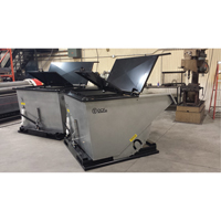 Steel Cover for Self-Dumping Hopper Canadian Safety Group Inc.