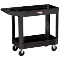 Heavy-Duty Utility Cart - 4500-89, 2 Tiers, 18" x 33-1/4" x 39", 500 lbs. Capacity Canadian Safety Group Inc.