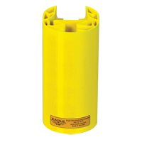 Polyethylene Rack Guard, 5" W x 6" L x 8" H, Yellow Canadian Safety Group Inc.