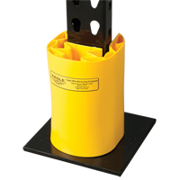 Polyethylene Rack Guard, 5" W x 6" L x 8" H, Yellow Canadian Safety Group Inc.