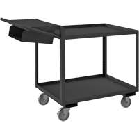 Chariot de pr&eacute;paration de commande, 40-1/4" h x 24-1/4" la x 52-3/8" p, 2 Tablettes, Capacit&eacute; 1200 lb Canadian Safety Group Inc.