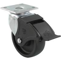 Roulette Emaxx RollX, Pivotant avec frein, 5" (127 mm), Nylon, 1200 lb (544,3 kg) Canadian Safety Group Inc.