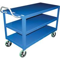 Ergo-Handle Cart, 4000 lbs. Capacity, Steel, 24-1/2" W x 41" H x 54-7/8" D, Lip Down Canadian Safety Group Inc.