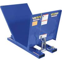 Open Sided Hopper, Steel, 1 cu.yd., Blue Canadian Safety Group Inc.