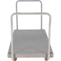 Heavy Duty Plastic Platform Truck, 60" L x 30" W, 3000 lbs. Cap., Polyurethane Wheels Canadian Safety Group Inc.