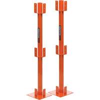 ProGuards Temporary Guard Rail Posts, 8" W x 39" H, Orange Canadian Safety Group Inc.