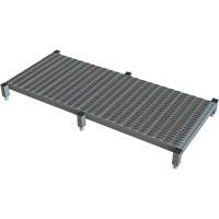Plateforme de travail en une &eacute;tape &agrave; hauteur r&eacute;glable, 24" la x 59" pr, Capacit&eacute; de 800 lb, Enti&egrave;rement soud&eacute; Canadian Safety Group Inc.