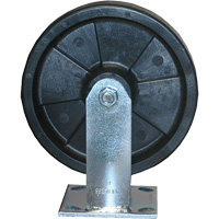 Roulette fixe pour chariot &agrave; plateforme Canadian Safety Group Inc.