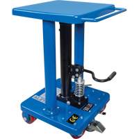 Hydraulic Work Table, 18" L x 18" W, Steel, 500 lbs. Capacity Canadian Safety Group Inc.
