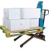 Manual Scissor Skid Lift, 45-1/4" L x 20-1/4" W, Steel, 3300 lbs. Capacity Canadian Safety Group Inc.