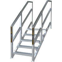 3-5 Step Telescopic Aluminum Smart Stairs Canadian Safety Group Inc.