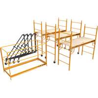 Trousse compl&egrave;te de tour d'&eacute;chafaudage pour cloison s&egrave;che de 18', 122" p x 236" h Canadian Safety Group Inc.