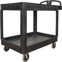 Utility Cart, 2 Tiers, 25-5/8" x 33-1/2" x 43-3/4", 550 lbs. Capacity Canadian Safety Group Inc.