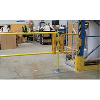 Barri&egrave;re &agrave; bascule de s&eacute;curit&eacute;, 21" h x 16" - 26" la Canadian Safety Group Inc.