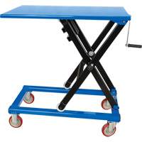 Manual Scissor Lift Table, 37-3/8" L x 23-5/8" W, Steel, 660 lbs. Capacity Canadian Safety Group Inc.