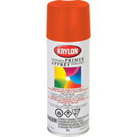 Peinture &agrave; pulv&eacute;riser fluorescente, Rouge/orange fluorescent, 11 oz, Canette a&eacute;rosol Canadian Safety Group Inc.
