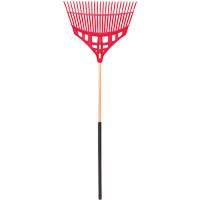 Leaf Rake, 24" Blade, Wood Handle, Plastic Blade Canadian Safety Group Inc.