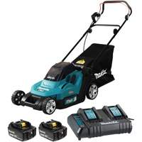 36V 5.0 Ah LXT Lawn Mower Kit, Push Walk-Behind, Battery Powered, 17" Cutting Width Canadian Safety Group Inc.