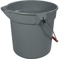 Brute&reg; Bucket, 2.5 US Gal. (10 qt.) Capacity, Grey Canadian Safety Group Inc.