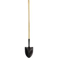 Pelle ronde, Lame Acier durci, Bois, Manche Droit Canadian Safety Group Inc.