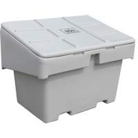 Salt Sand Container SOS, With Hasp, 42" x 29" x 30", 11 cu. Ft., Grey Canadian Safety Group Inc.