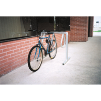 Style Bicycle Rack, Galvanized Steel, 6 Bike Capacity Canadian Safety Group Inc.