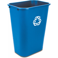 Contenant de recyclage, De bureau, Plastique, 41-1/4 pintes US Canadian Safety Group Inc.