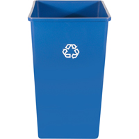 Contenant pour poste de recyclage, Vrac, Plastique, 35 gal. US Canadian Safety Group Inc.