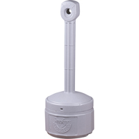 Cendriers Smoker's Cease-Fire, Sur pied, Plastique, Capacit&eacute; 1 gal. US, Hauteur 30" Canadian Safety Group Inc.