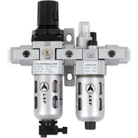 AFRLCM14 2-Piece Miniature Air Filter, Regulator & Lubricator, 1/4" NPT Canadian Safety Group Inc.