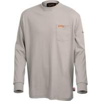 333 Chemise en coton &agrave; manches longues ignifuge, 2T-Grand, Gris Canadian Safety Group Inc.