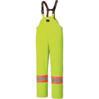 5895 High Visibility Flame Resistant Waterproof Bib Pants, 2X-Large, High Visibility Lime-Yellow Canadian Safety Group Inc.