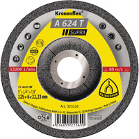 A 624 T Supra Kronenflex&reg; Grinding Disc, 5" x 1/4", 7/8" Arbor Canadian Safety Group Inc.