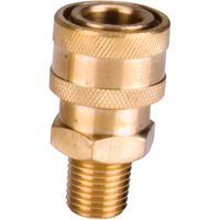 1/4" Male Brass Quick Disconnect Sockets Canadian Safety Group Inc.