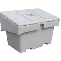Salt Sand Container SOS, 48" x 33" x 34", 18.5 cu. Ft., Grey Canadian Safety Group Inc.