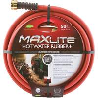 Hot Water Hose, Rubber, 5/8" dia. x 50' L Canadian Safety Group Inc.