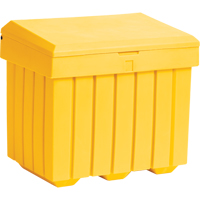 Conteneur d'entreposage &eacute;conomique pour sel/sable, 32" x 23" x 27-1/2", 10 pi³, Jaune Canadian Safety Group Inc.