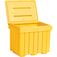 Conteneur d'entreposage &eacute;conomique pour sel/sable, 32" x 23" x 27-1/2", 10 pi³, Jaune Canadian Safety Group Inc.